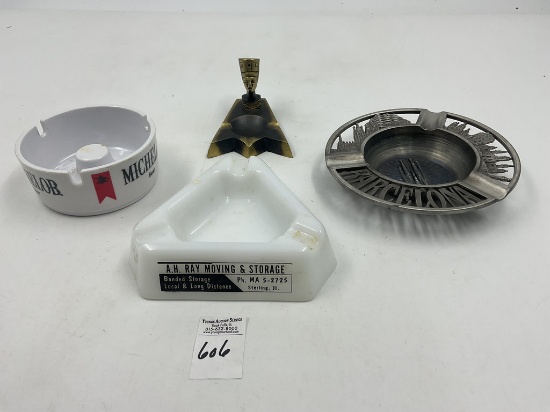 4 misc - michelob beer - egyptian - 3 sided a.h. ray moving co. sterling il - barcelona