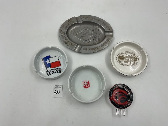 5 misc - 1954 A. finkle and sons co. - ob beer korea - texas - tobaccoville glass rd horseshoes