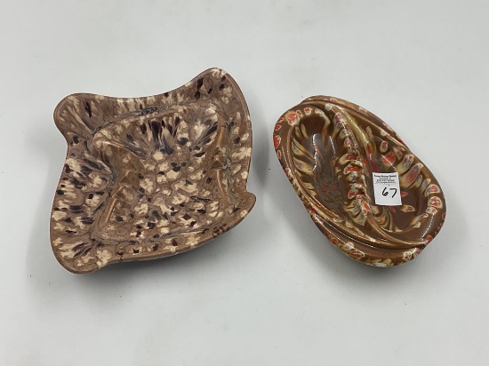 2 mcm ashtrays