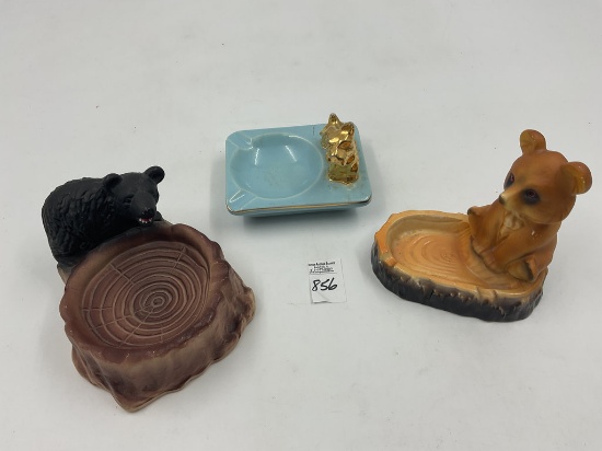 Black bear tray - cub bear tray - scotty dog