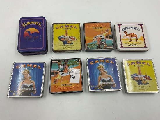 8 camel tin cigarette holders