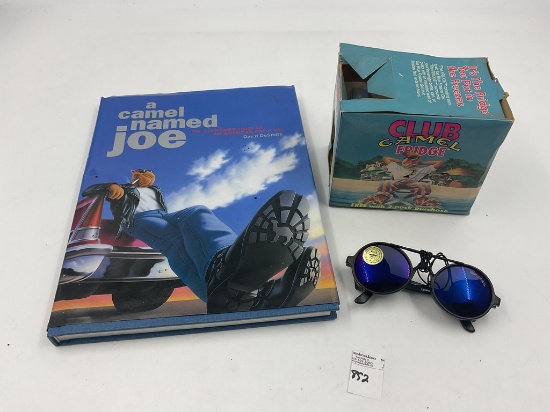 Camel joe book - sunglasses - camel club fridge