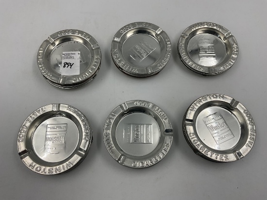 63 winston 3" ashtrays