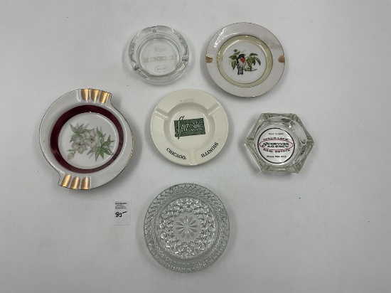6 misc - Spa motel chicago - Schryver isn polo il - porcelain japan bird - mcm porcelain floral - he