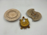 zodiac ashtrays - bahama island - indian design