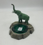 Heavy Vintage Cast iron Elephant Ash Trays