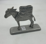 Vintage Zink Donkey Mechanical Cigarette Dispenser