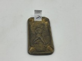 WWII France 1945 Walking Miner Ashtray