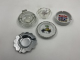 5 ADV - bingo - harris and co machinery  - fishermans wharf cali - winton car - clear glass tray