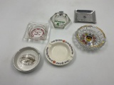 Vintage germany ashtray - smoke viceroy - the pontchartran 1967 metal appliance control - mineral bo