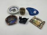 6 misc - ornate lighter - black cat - steanna de beaupre - nicks tap polo il - six flags - japan por