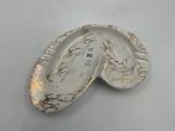 mcm large gold vein ashtray