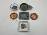 6 misc - Pewter rod dragon - pewter chicago - 2 1944 iran village boss - oxford university - Sq pain