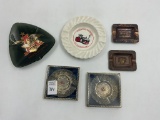 6 misc - Virginia metal - boot hill metal - bush gardens - midwest old threshees my. Pleasant iowa -