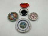 5 ADV - New orleans - porcelain duck and chicks 1940s - japan ashtray - little italy maggianos - alb