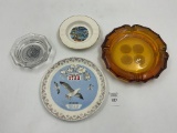 4 misc - utah - lincolns silver montana - south carolina - mcm coin amber glass