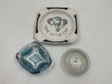 3 misc - vote republican - blue glass - round clear
