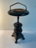 Wood stove smoking stand