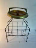 1970 magazine rack smoking stand