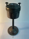 1920s heavy ornate smoking stand