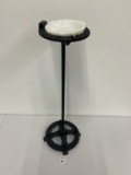 Iron smoking stand