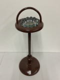 Metal smoking stand