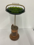 1960s metal can smoking stand
