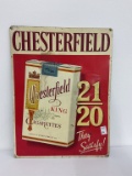 Metal chesterfield cigerette ADV signs