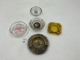 5 misc - British columbia - gordons savannah il - mcm amber sa - metal us capitol = glass round lion