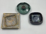 3 mcm ashtrays - hyde park