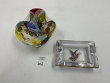 Italy murano glass - 1970s glass duck