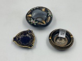 Norcrest Japan glass ashtray - bavaria Germany - greece