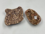 2 mcm ashtrays