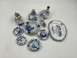 Deift Blue ashtray set