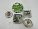 5 misc - badlands s.d. - bavaria germany - round porcelain lovers - china town san fransisco - green