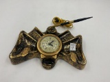 1950s Ashtray clock with pen