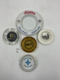 5 ADV - effingham il bank - hamms - goveners palace virginia - sperry uhivac - the royal orleans