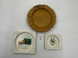 3 misc - mcm #3604 usa pottery tray - s.d - bob propheter const. sterling il