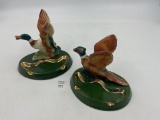 Mcm porcelain duck - 1 mcm porcelain phesant