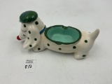 mcm kitschy ceramic spotted dachshund dog