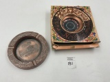 Vegas roulette tray in box - metal winston