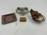 Indianapolis 500 - chrome vintage fish - pottery face