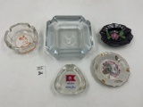 5 misc - Heavy mc, etched  deer - matsonlives - 2 japan trays - cunard