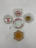 5 ADV - shakeys pizza - best western 1964 i.w.b.a fort dodge - huffman oil co. dixon il - lee motors