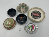Virginial city montana metal - rare japan tin under glass - fremont hotel vegas - mirage vegas - wis