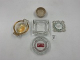 3 misc - Assorted ashtrays - ramada inn - wonder cave monteagle tenn