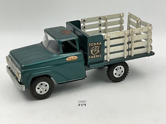Tonka High Rack Images Tonka farms truck w/ livestock rack | Online Auctions | Proxibid