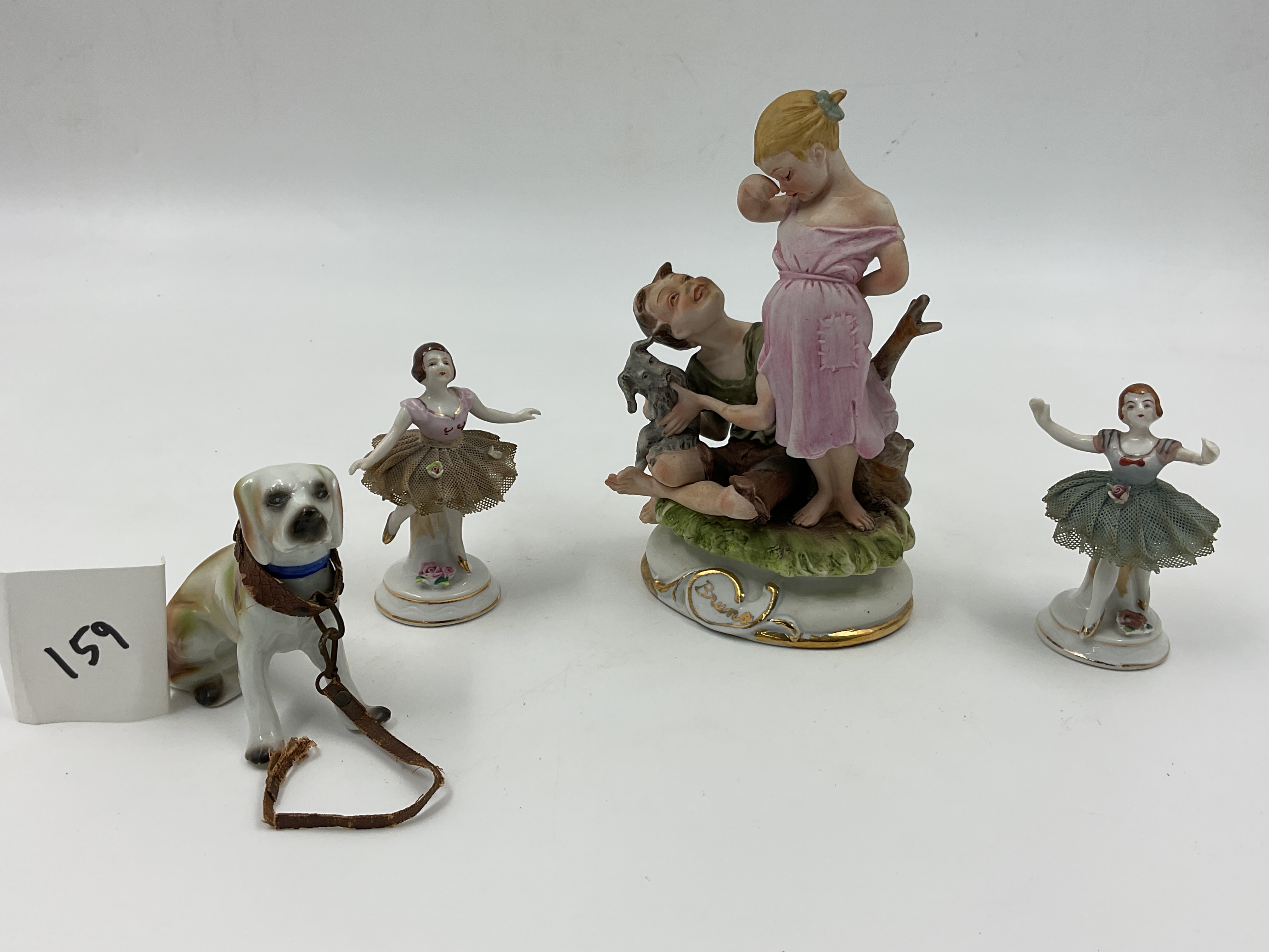 3 occupied Japan figurines | Proxibid
