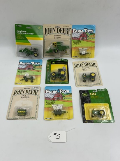 Misc, ERTL combines ,tractors, crawlers