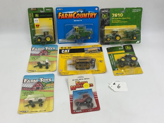 Misc, ERTL, Cat, Tractors, Combines, Tank wagons